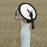 Large straw hat