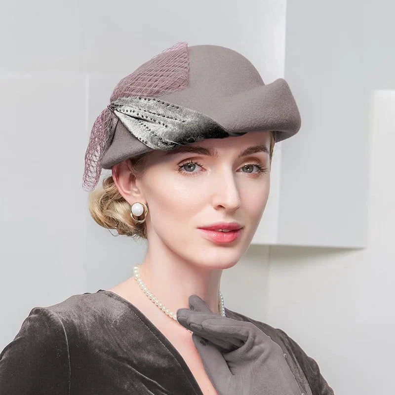 Women's Winter Fedora Hat