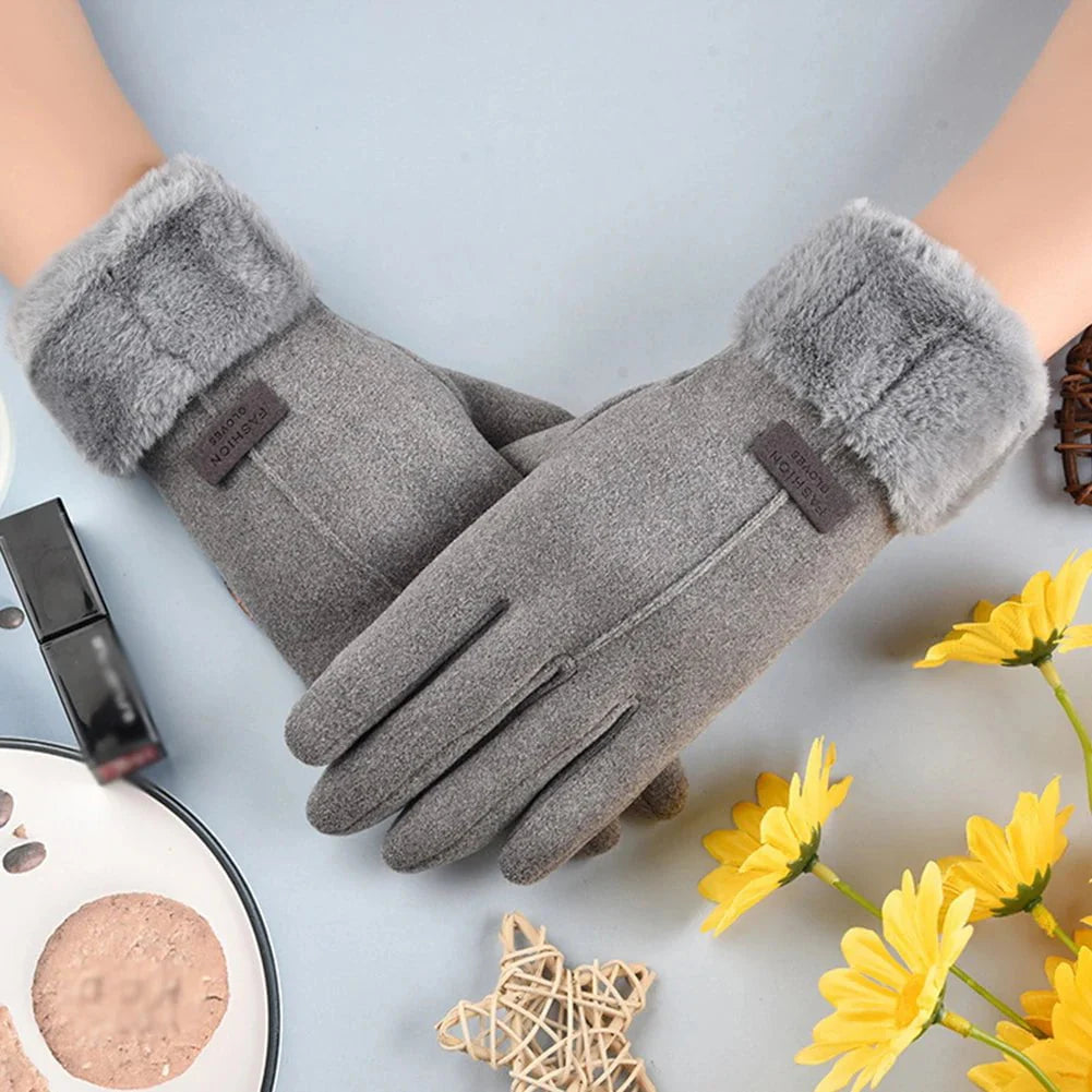 Warm, cold-resistant winter gloves