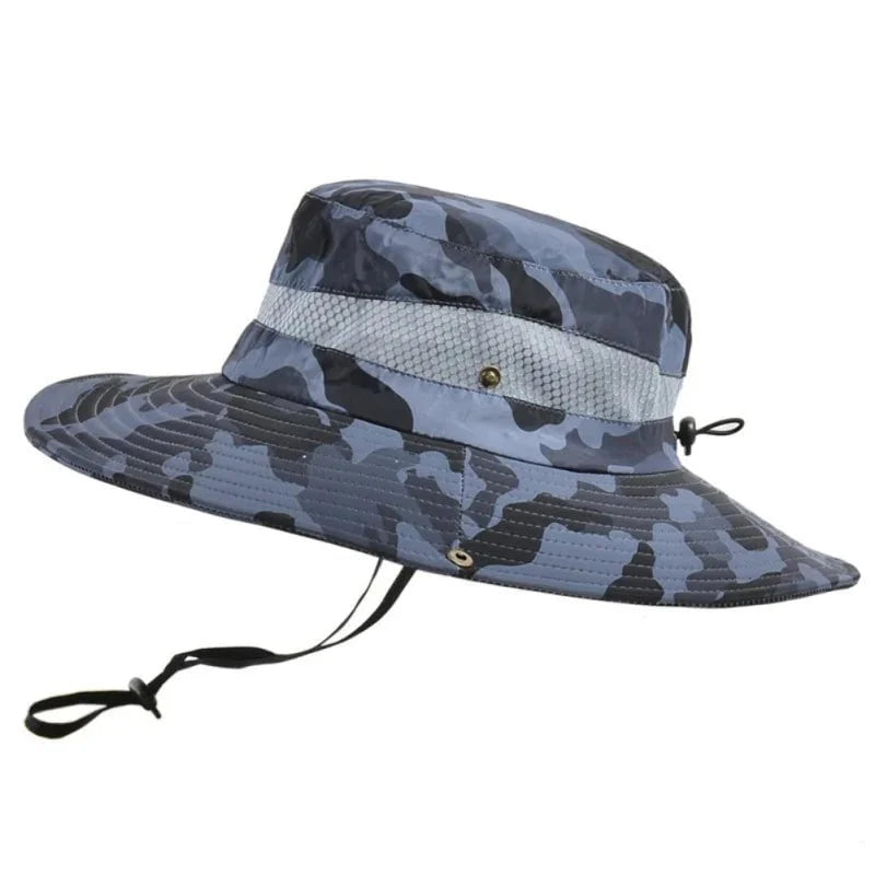 Camouflage fishing hat
