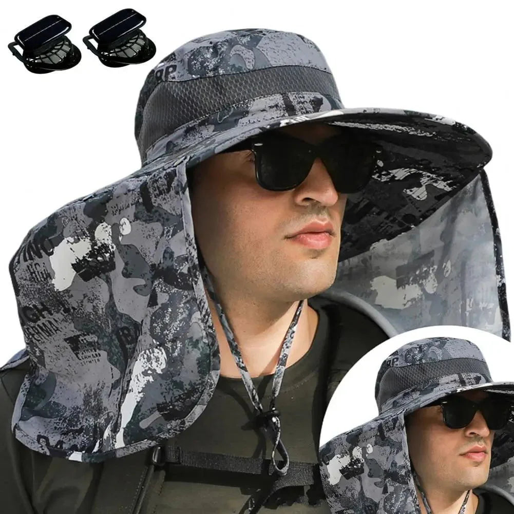 Men's fishing hat, adventurer style