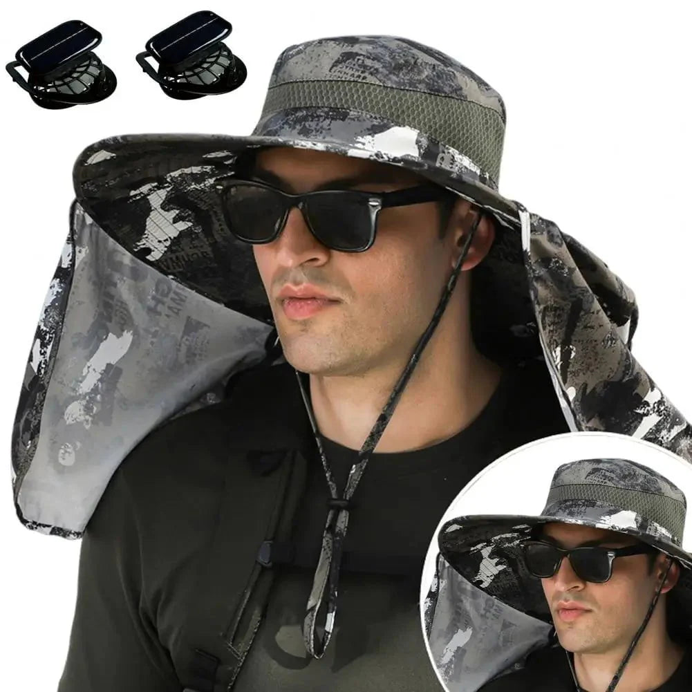 Men's fishing hat, adventurer style