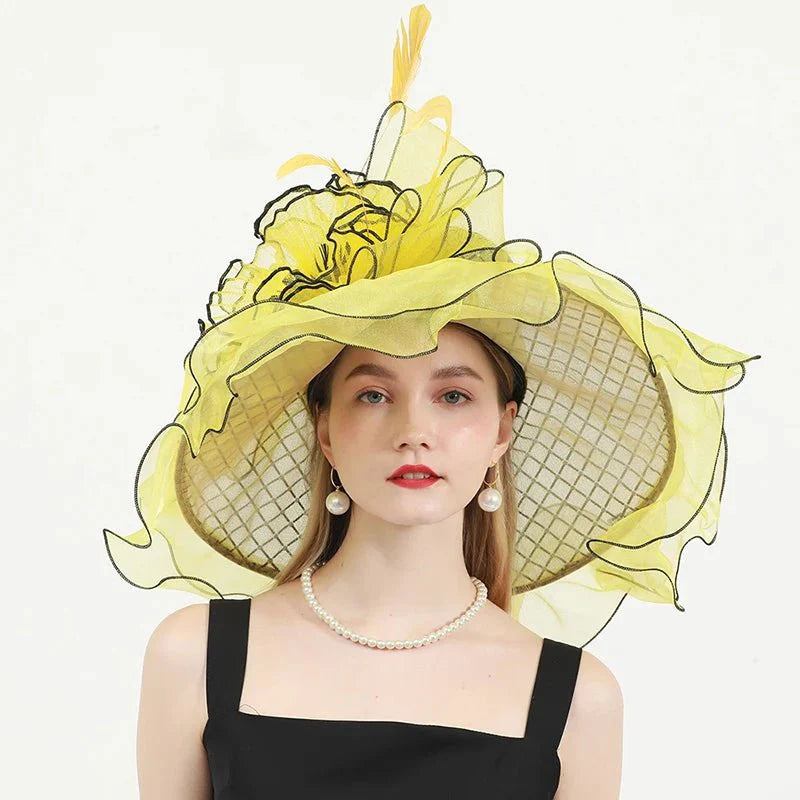 Elegant wedding hat