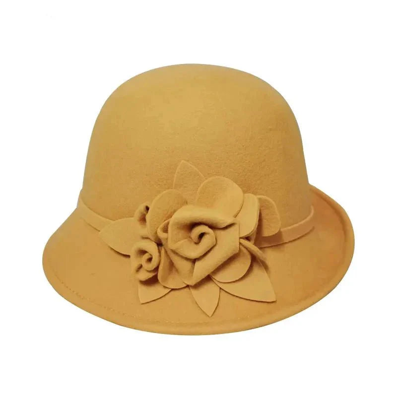 Women's fedora felt hat