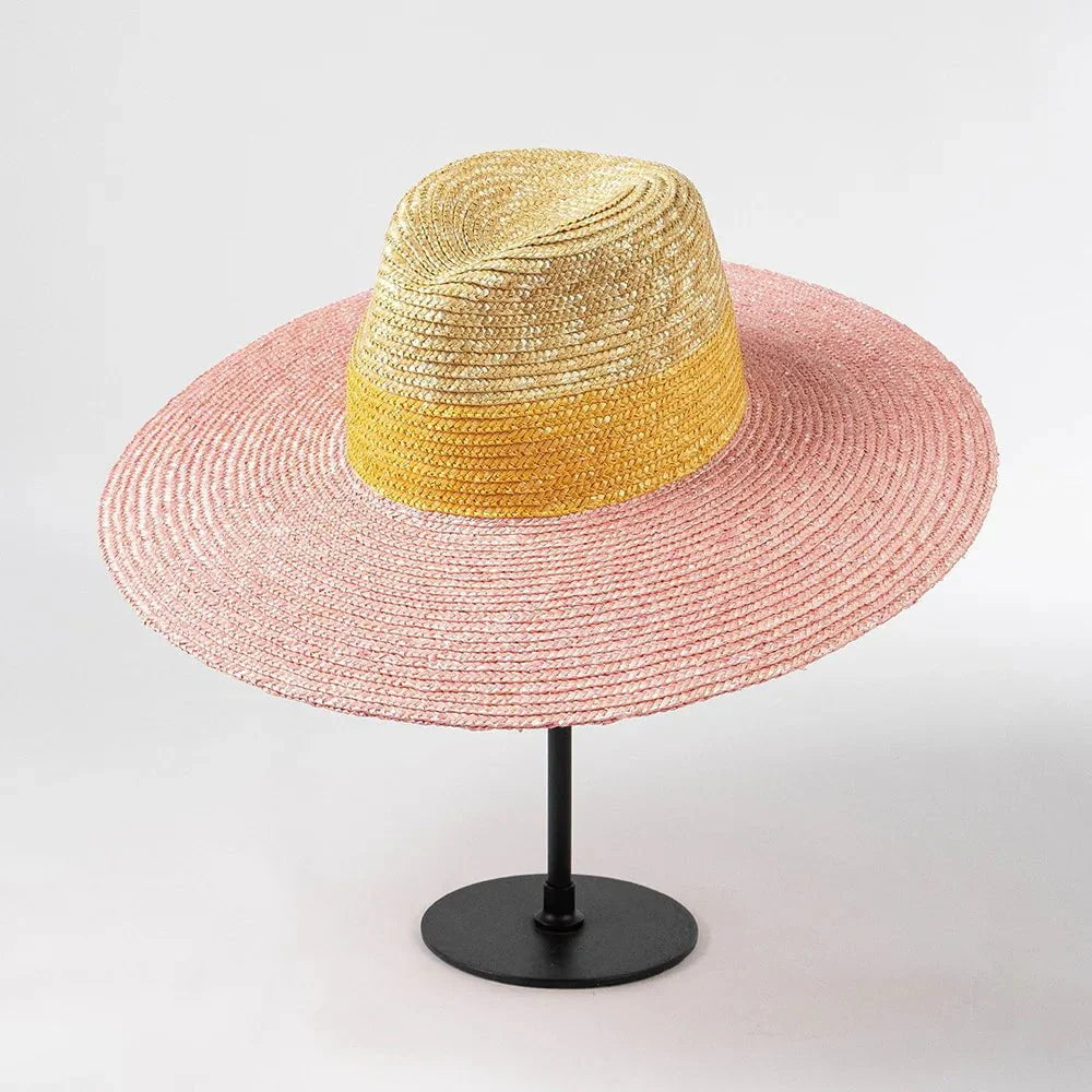Straw beach hat