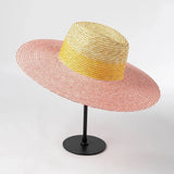 Straw beach hat