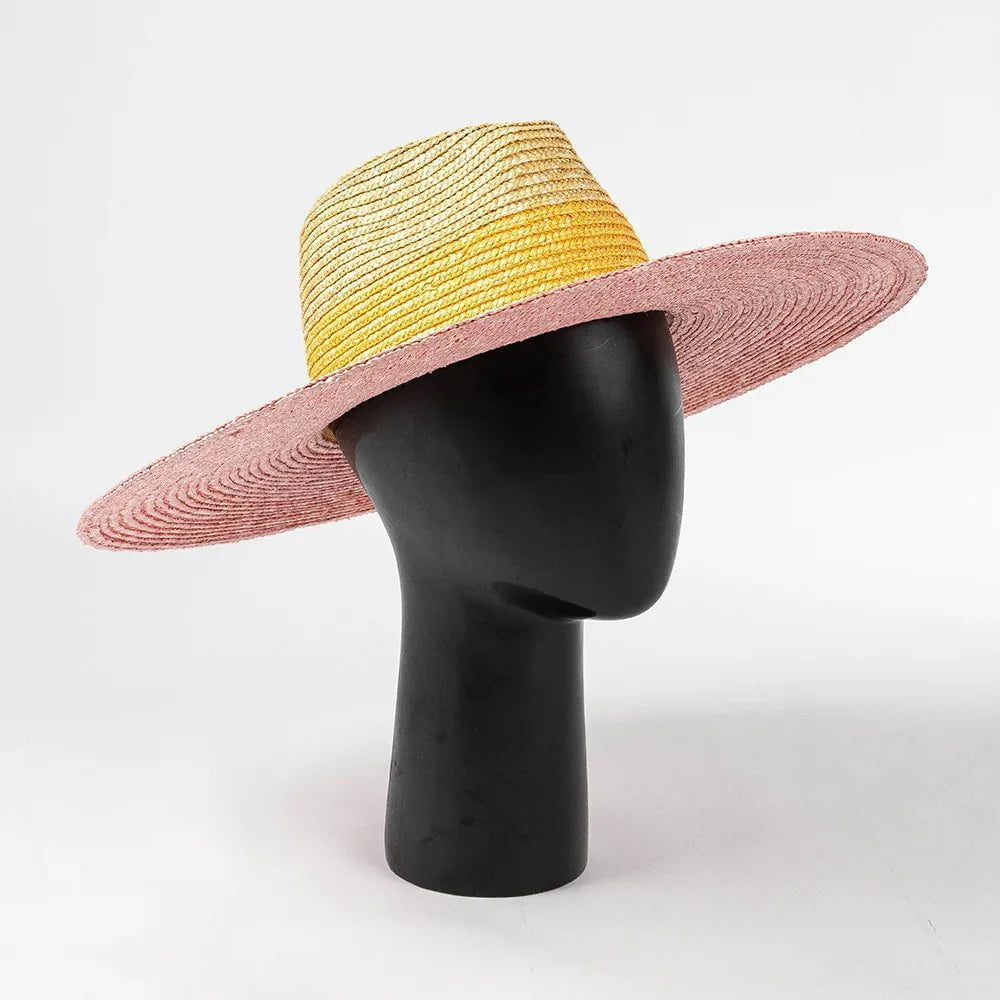 Straw beach hat