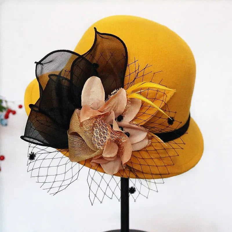 Cloche hat for parties
