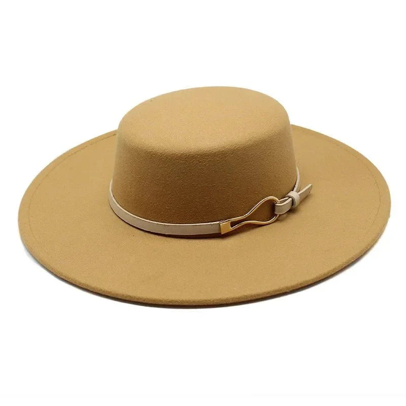 Modern Felt Fedora Hat