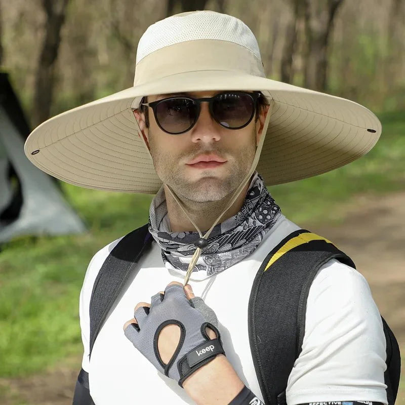 Fishing hat in durable canvas