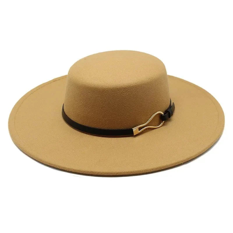 Modern Felt Fedora Hat
