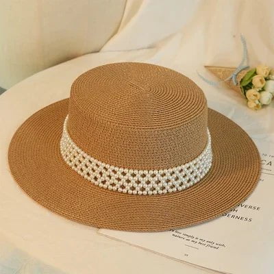 Elegant straw hat