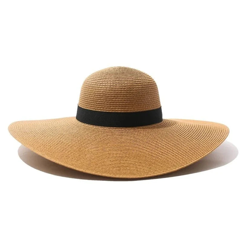 Foldable beach hat