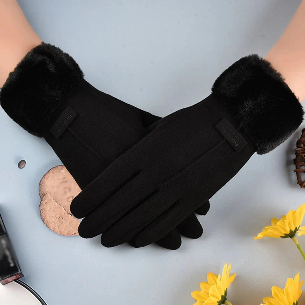Warm, cold-resistant winter gloves