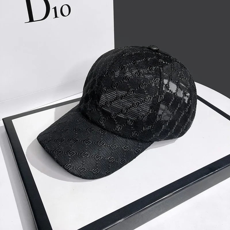 Breathable and adjustable mesh cap