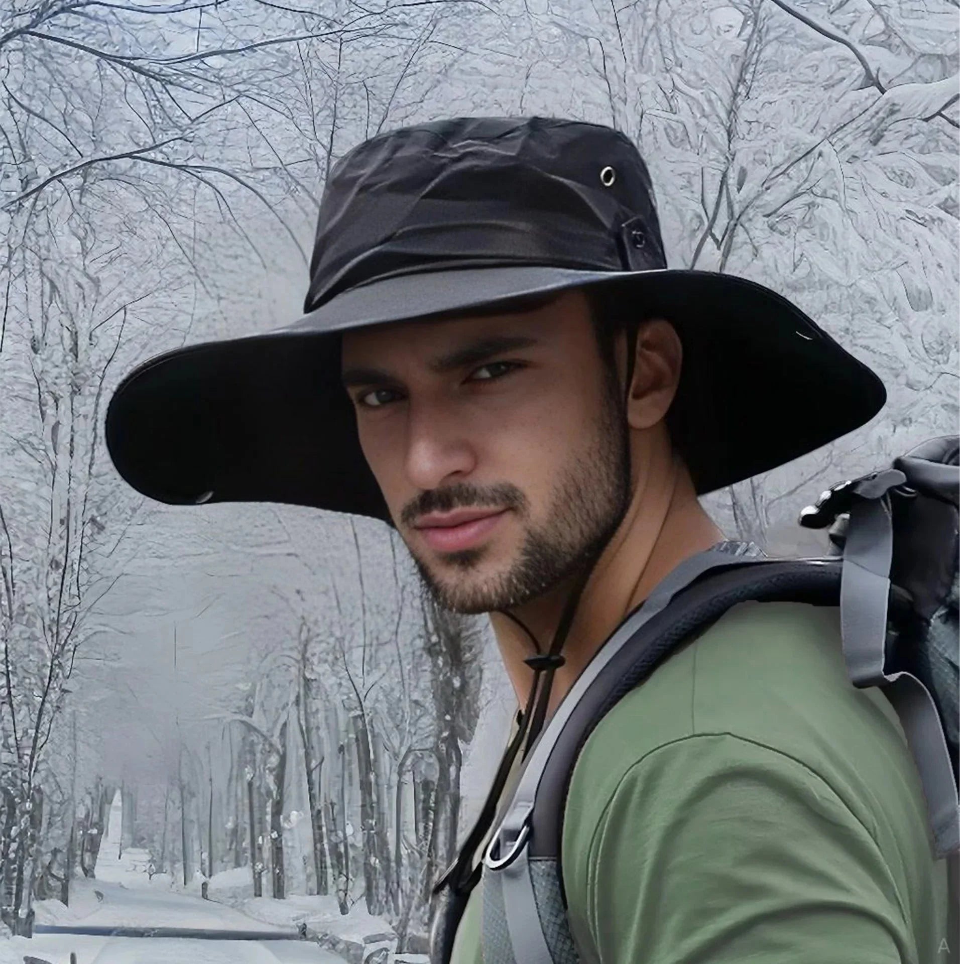 Men's hiking fishing hat