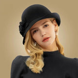 Women's fedora felt hat