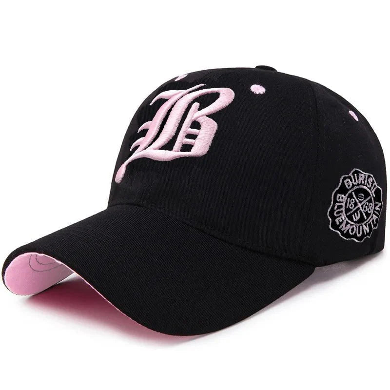 Embroidered hip-hop cap