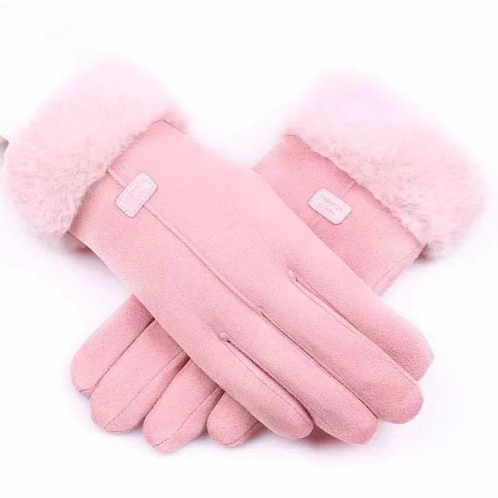 Warm, cold-resistant winter gloves