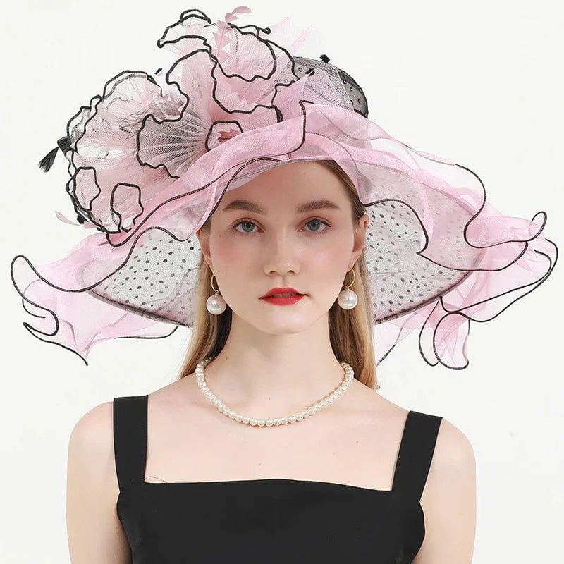 Sophisticated wedding hat