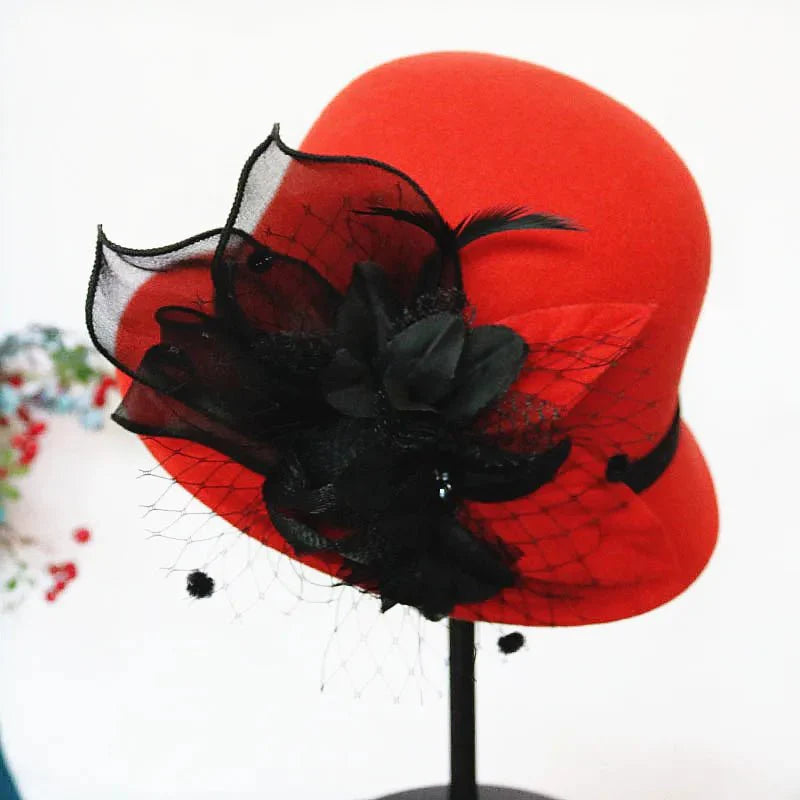 Cloche hat for parties