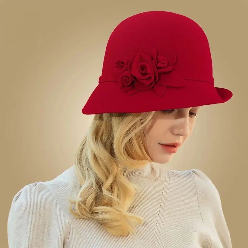 Women's fedora felt hat