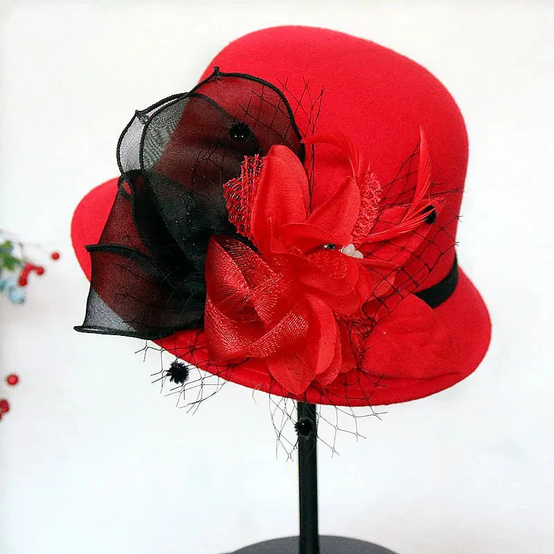 Cloche hat for parties