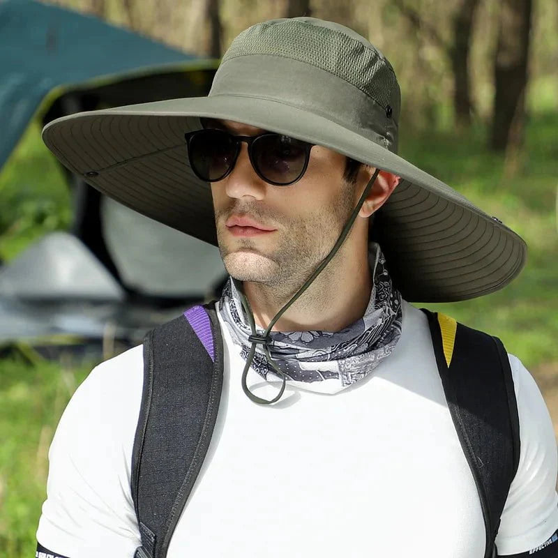 Fishing hat in durable canvas