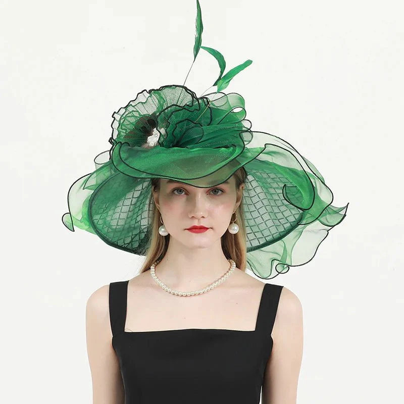 Elegant wedding hat