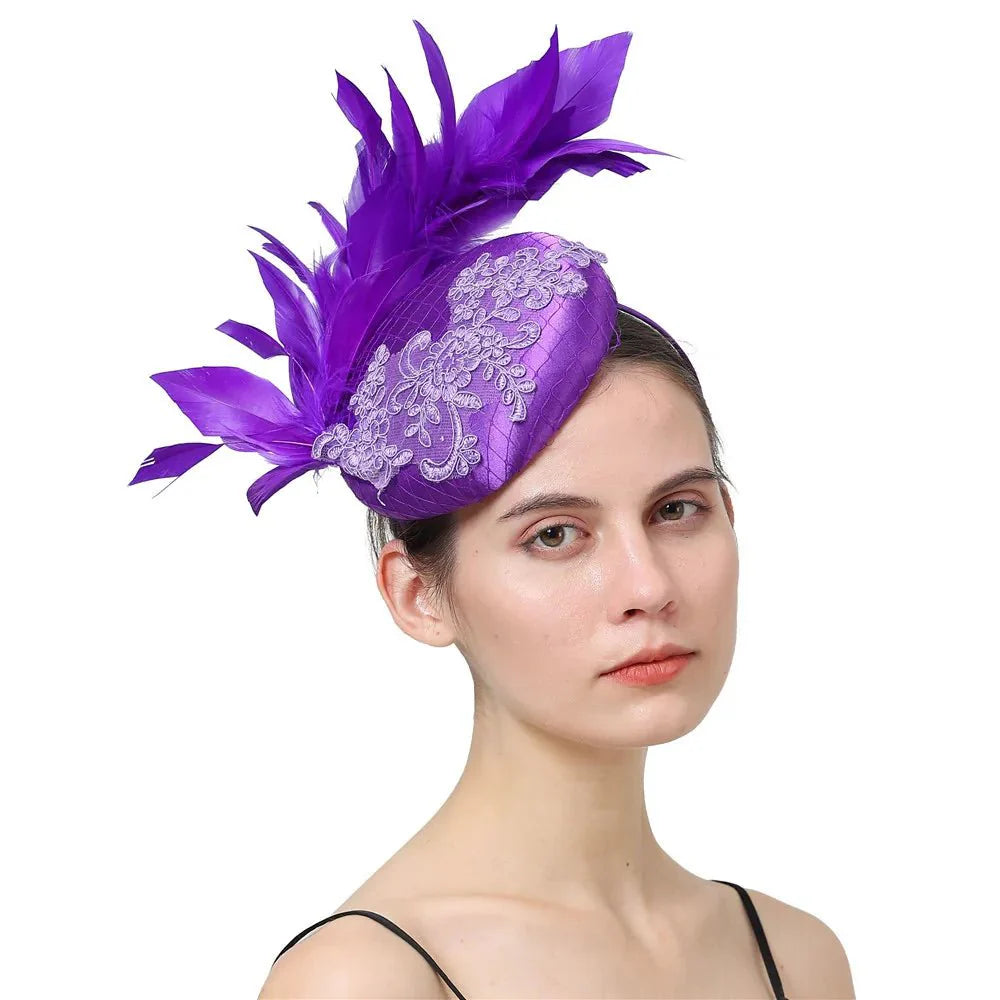 Fascinator Glitter Hat