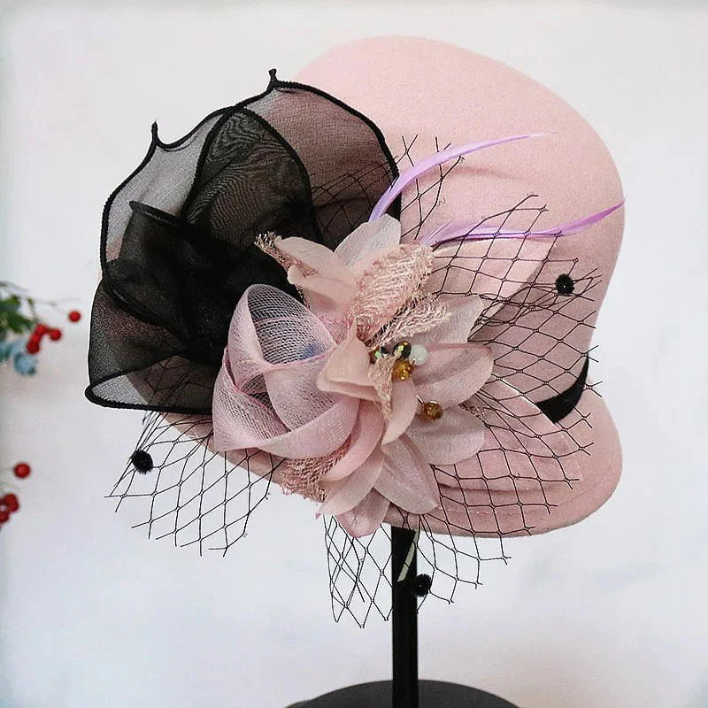 Cloche hat for parties