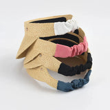 Wide straw visor