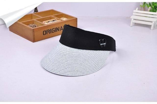 Straw visor