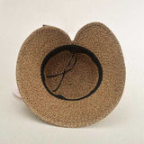 Hand-woven sun hat