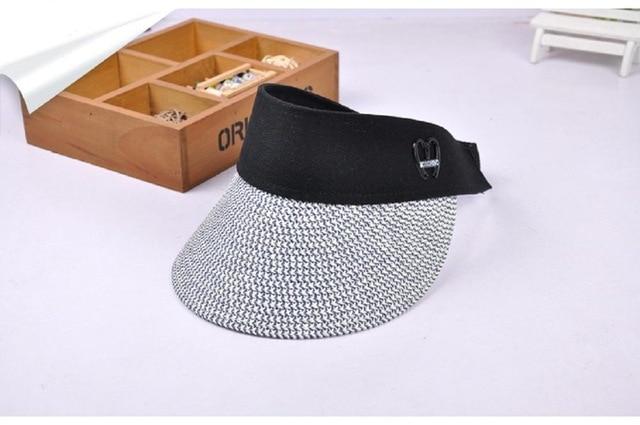 Straw visor