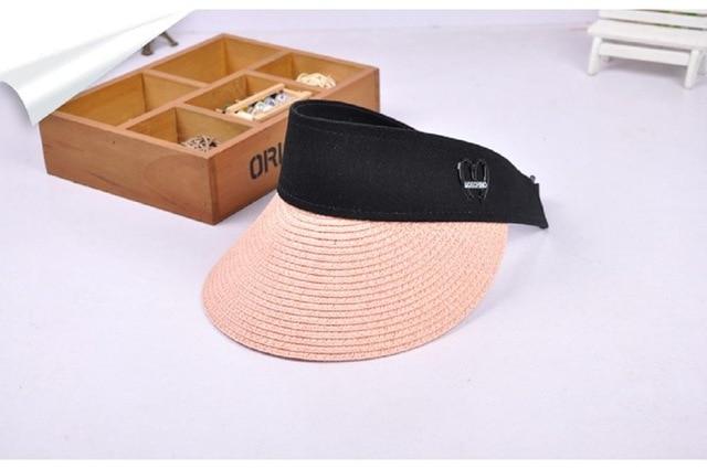Straw visor