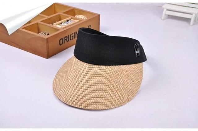 Straw visor