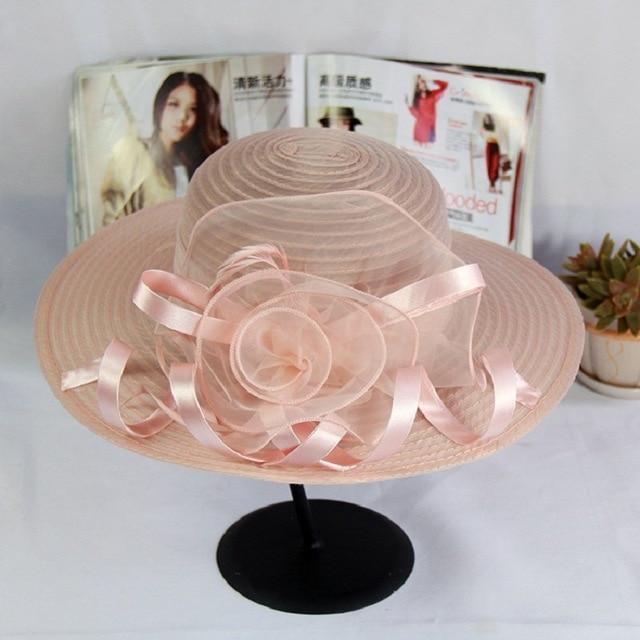 Floral Derby hat