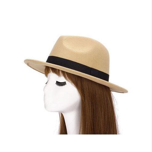 Pure wool and waterproof Fedora hat