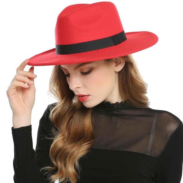 Fédora wool felt hat