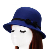 Fedora cloche hat