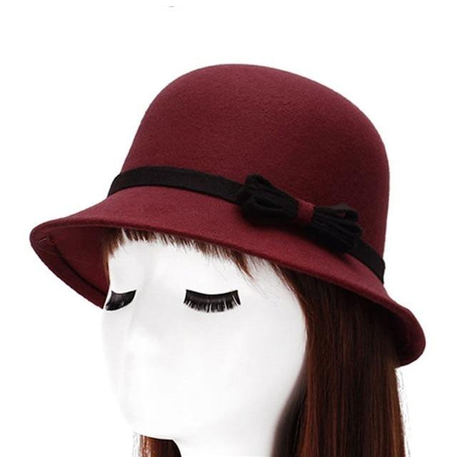 Fedora cloche hat