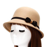 Fedora cloche hat