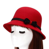 Fedora cloche hat